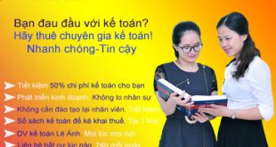 Dịch vụ số sách kế toán tại Hà Nội
